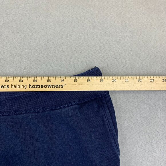 Ralph Lauren Polo Men Sweatpants 2XL Navy Blue Fleece Joggers Drawstring Tapered - Picture 8 of 14